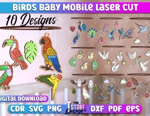 Paquete De Moviles Para Bebes Creativo Digital